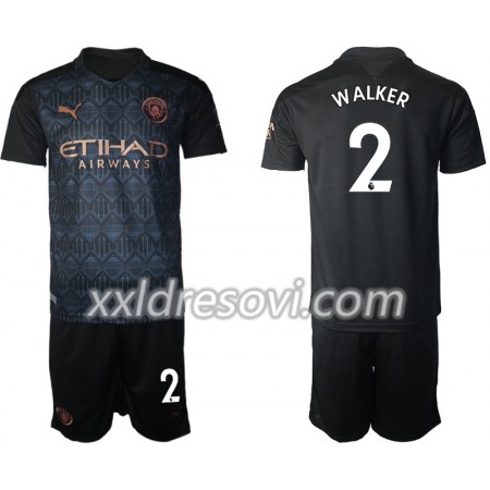 Manchester City Kyle Walker 2 Drugi Dječji Komplet Dresovi za Nogomet 2020-2021 (+ kratke hlače)